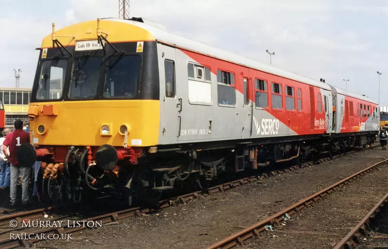 Class 101 DMU at Old Oak Common depot
