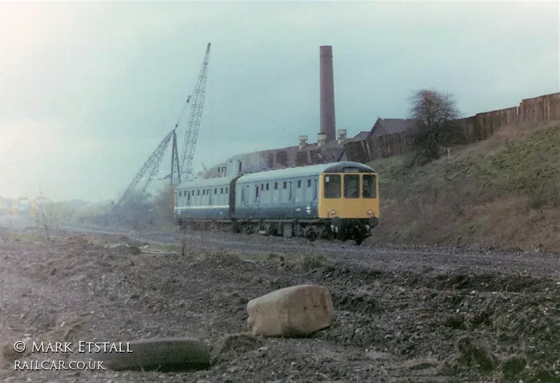 Class 104 DMU at Moston / Newton Heath