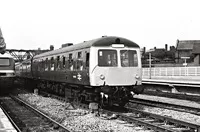 Class 105 DMU at Doncaster