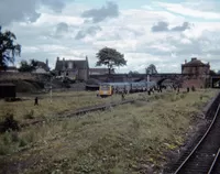 Class 105 DMU at Alloa
