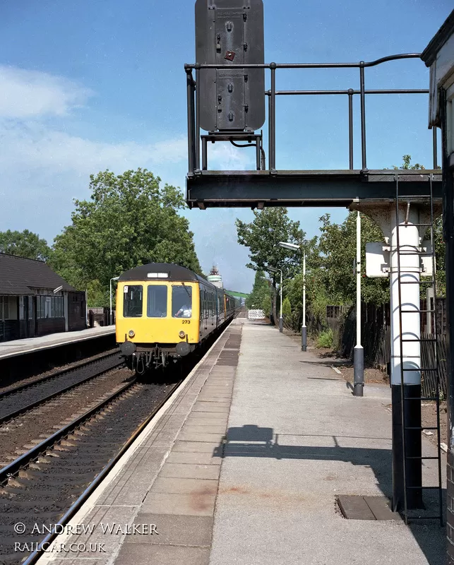 Class 108 DMU at Attenborough