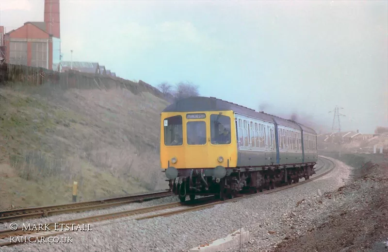 Class 110 DMU at Newton Heath