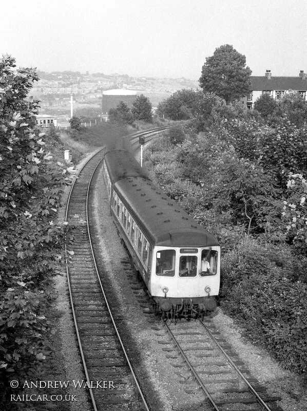 Class 110 DMU at Barnsley