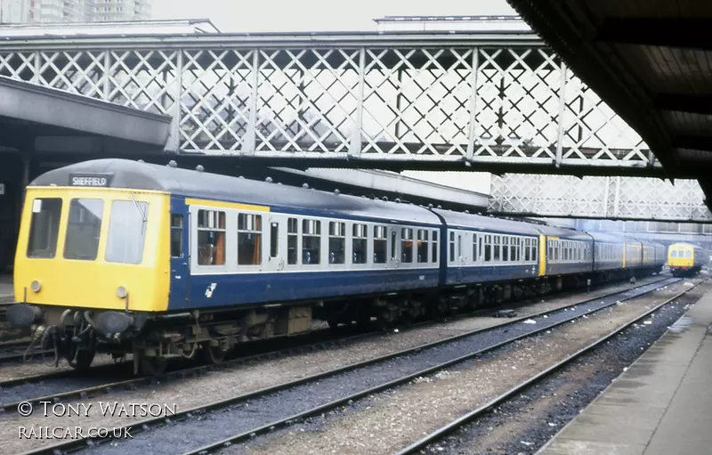 Class 114 DMU at Sheffield