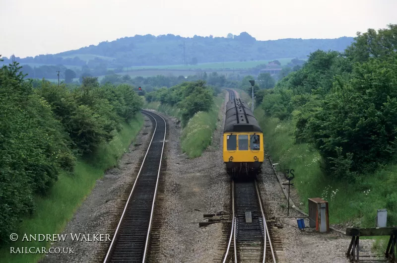 Class 115 DMU at Princes Risborough