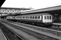 Class 116 DMU at Nottingham