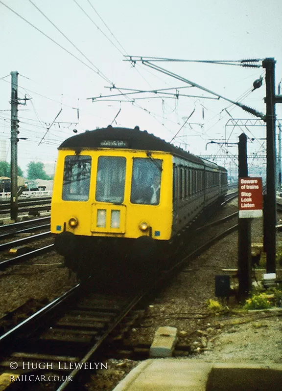 Class 116 DMU at Wood Green