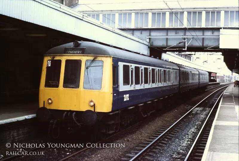 Class 116 DMU at Nuneaton
