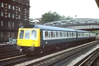 Class 117 DMU at London Paddington