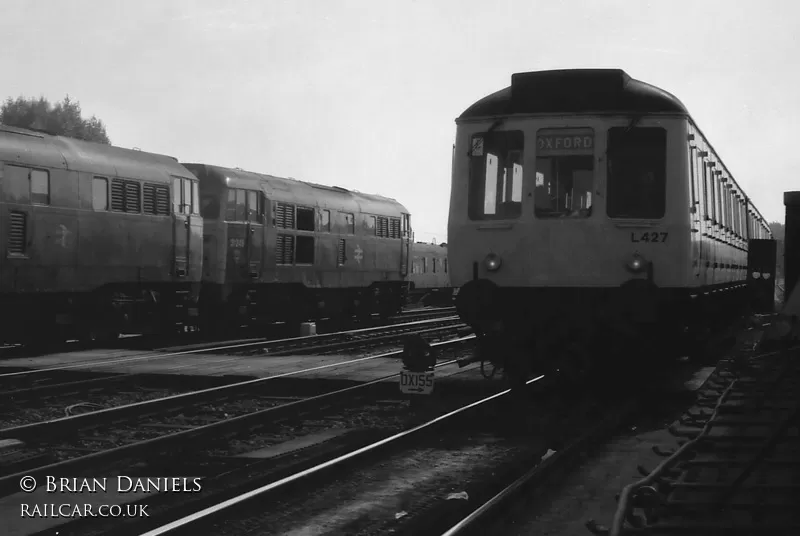 Class 117 DMU at Oxford
