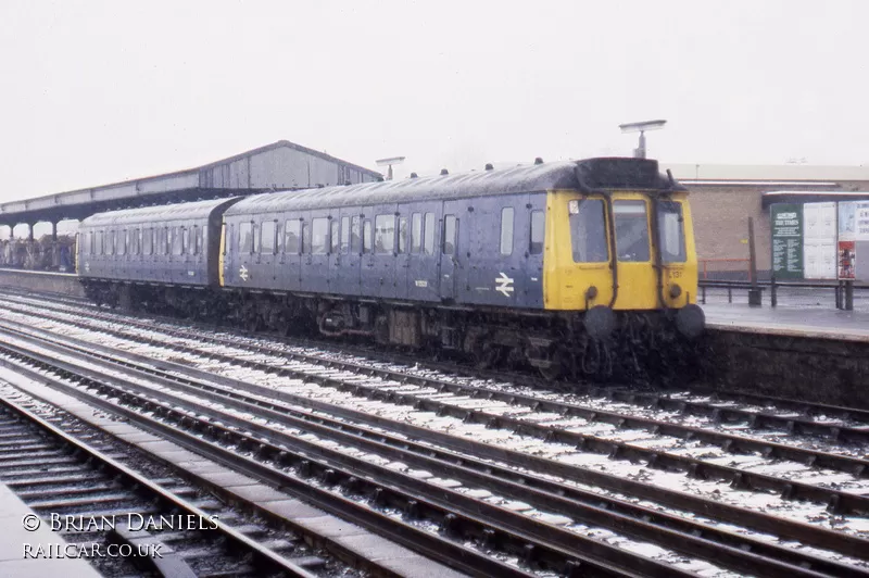 Class 121 DMU at Oxford