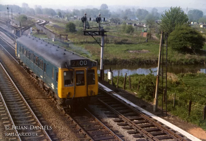 Class 121 DMU at Oxford