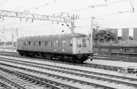Class 122 DMU at Crewe