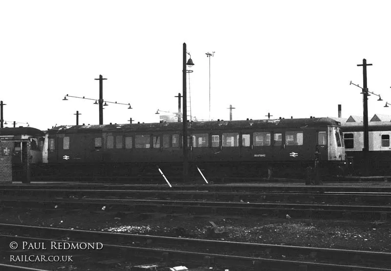 Class 122 DMU at Derby Etches Park