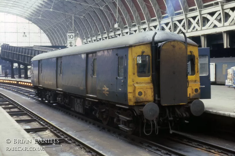 Class 128 DMU at London Paddington