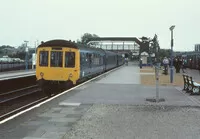 Class 100 DMU at Stratford-upon-Avon