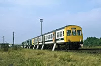 Class 101 DMU at Alexandra Dock, Hull