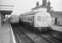 Class 101 DMU at Halesworth