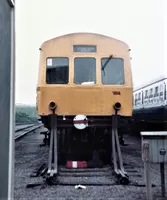 Class 101 DMU at Haymarket depot