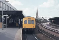 Class 101 DMU at Gloucester