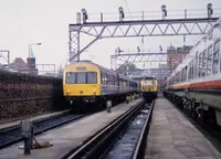 Class 101 DMU at Stockport depot
