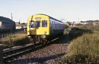 Class 101 DMU at Holmes Chord