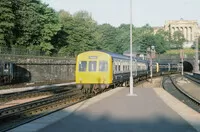 Class 101 DMU at Edinburgh Waverley