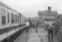 Class 101 DMU at Redmire