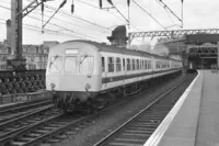 Class 101 DMU at Glasgow Central