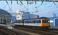 Class 101 DMU at Manchester Piccadilly