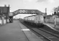 Class 101 DMU at Midcalder