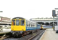 Class 104 DMU at Manchester Victoria