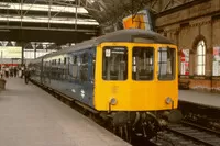 Class 104 DMU at Manchester Piccadilly