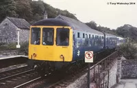 Class 104 DMU at Grange-over-Sands