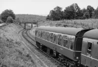 Class 105 DMU at west of Banchory