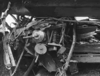Detail of a Class 105 DMU