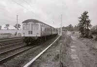 Class 105 DMU at Brookmans Park