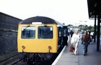 Class 105 DMU at Wigan Wallgate