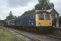 Class 105 DMU at Eastgate