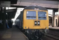 Class 105 DMU at Tottenham Hale