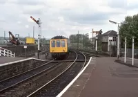 Class 107 DMU at Kilwinning