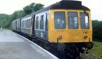 Class 108 DMU at Gunnislake