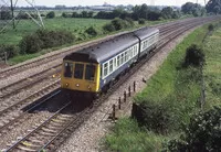 Class 108 DMU at Maesglas