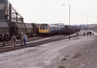 Class 108 DMU at Cleveland Potash Mine, Boulby