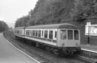 Class 108 DMU at New Mills Central