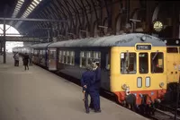 Class 109 DMU at Kings Cross