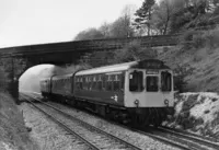 Class 110 DMU at Hathersage
