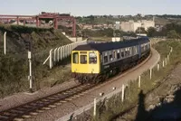 Class 110 DMU at Holmes Chord