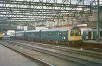 Class 110 DMU at Carlisle