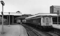 Class 114 DMU at Sheffield